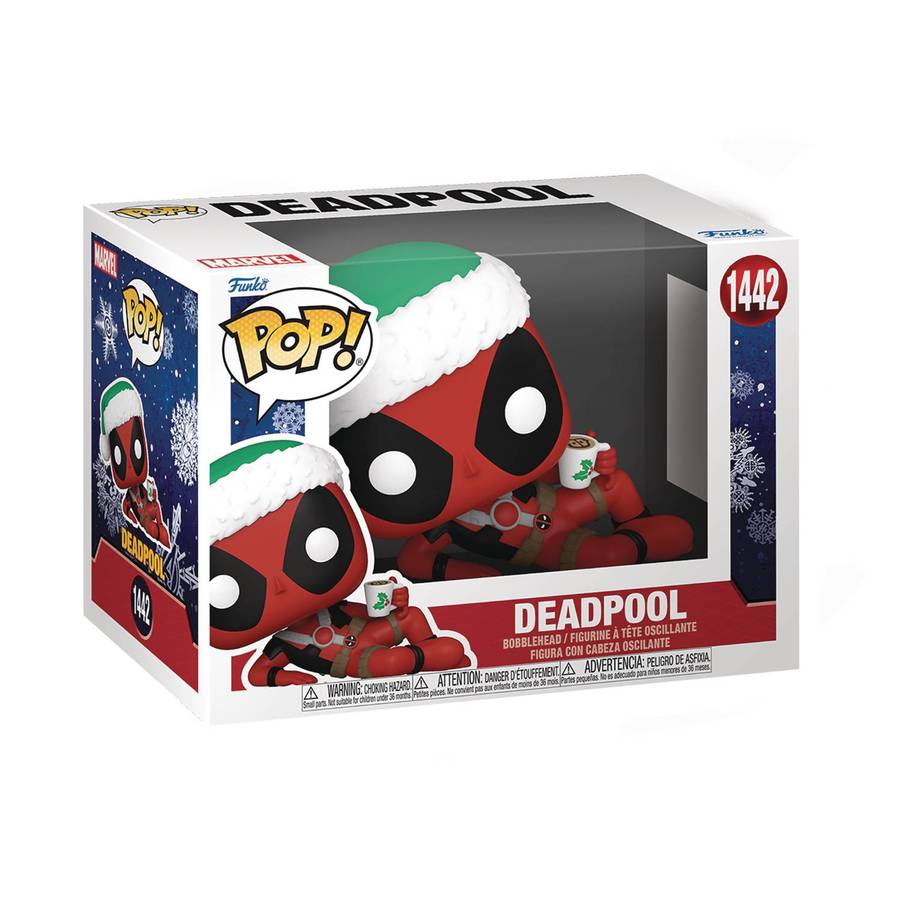 Funko! POP MARVEL HLDY S4 DEADPOOL VIN FIG