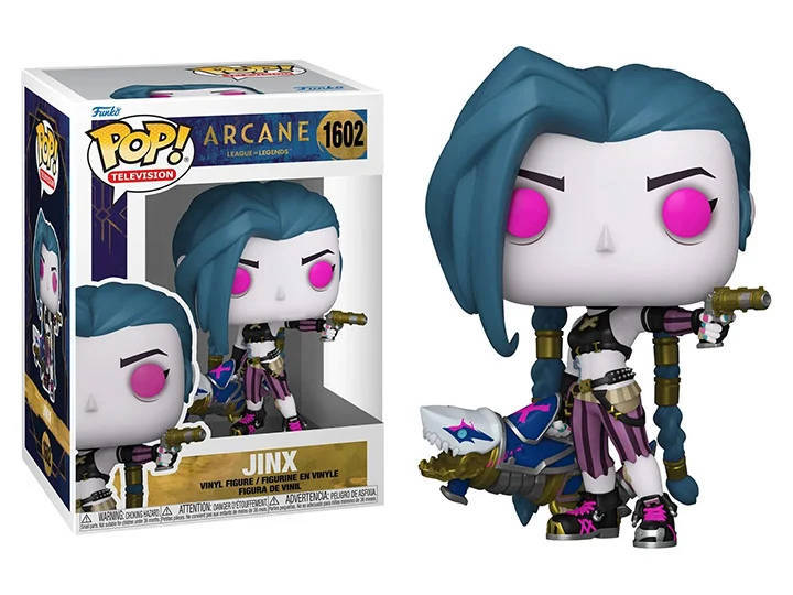Funko POP! TV ARCANE LEAGUE OF LEGENDS S1 JINX FIG