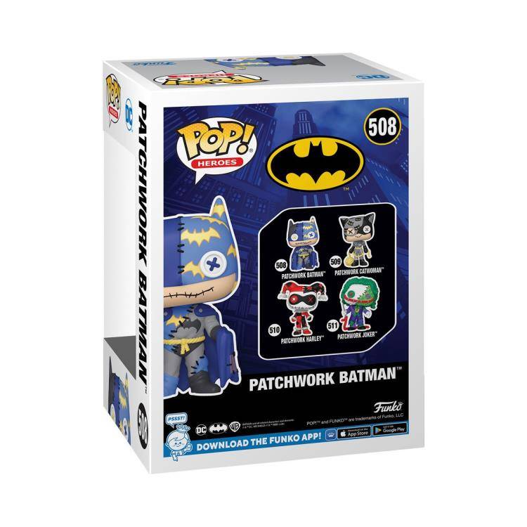Funko POP! ANIMATION PATCHWORK BATMAN VIN FIG