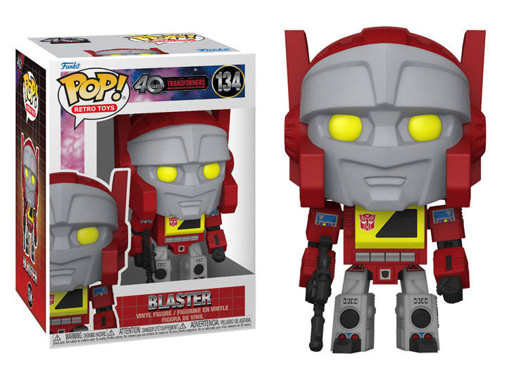 Funko PO!P RETRO TOYS TRANSFORMERS G1 BLASTER VIN FIG