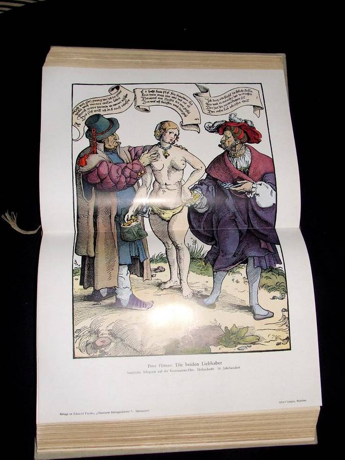 Eduard Fuchs Illustrated Moral History - See Description
