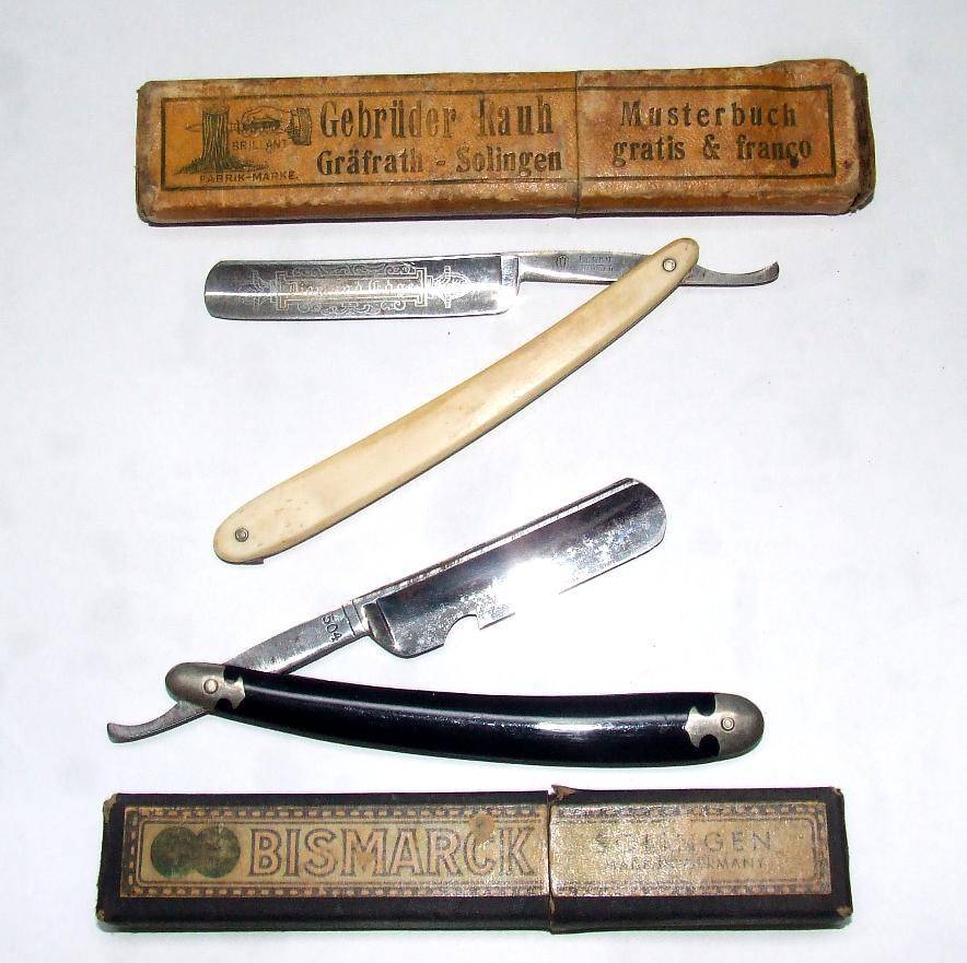 Two Vintage Cut Throats