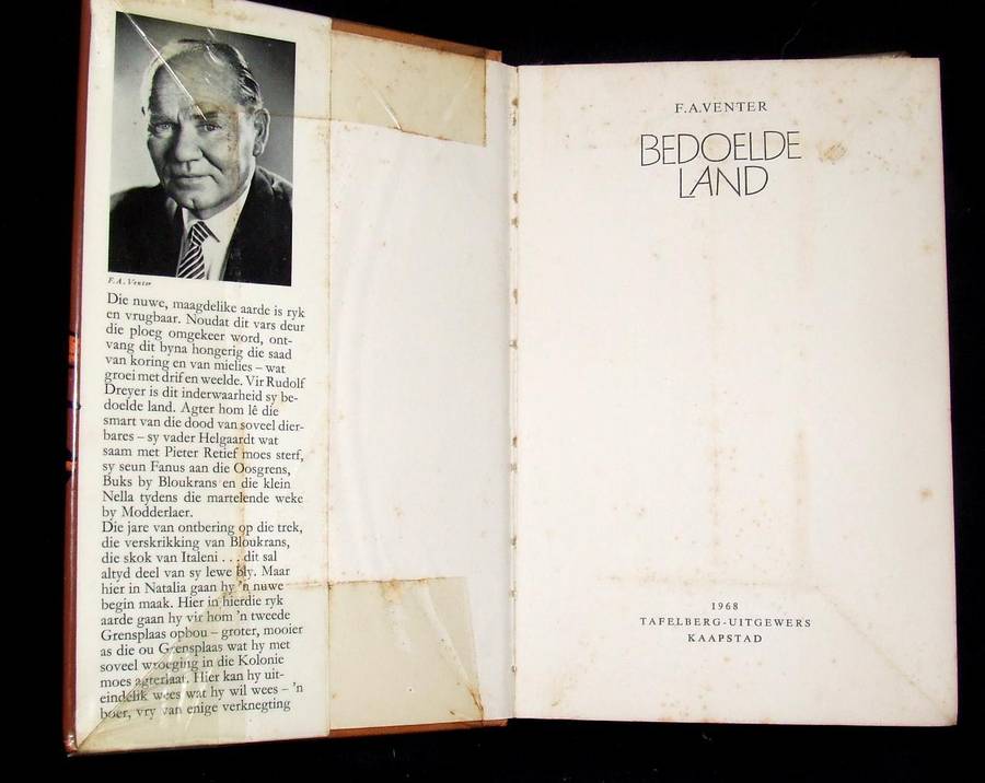 Eight F A Venter Books