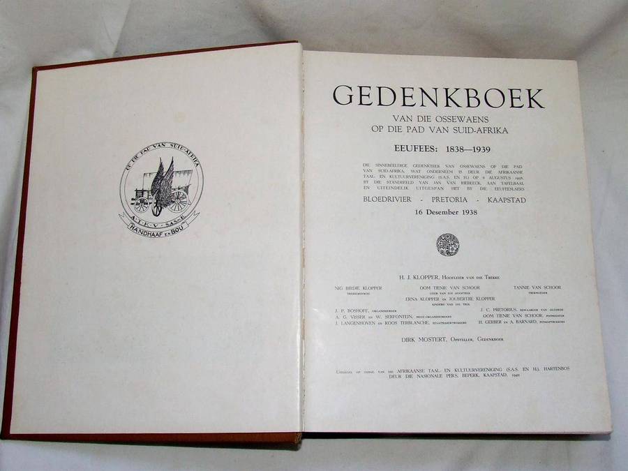 Gedenkboek (Die Ossewa Trek)