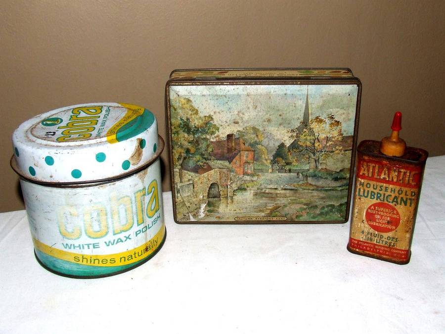 Collection of Vintage tins