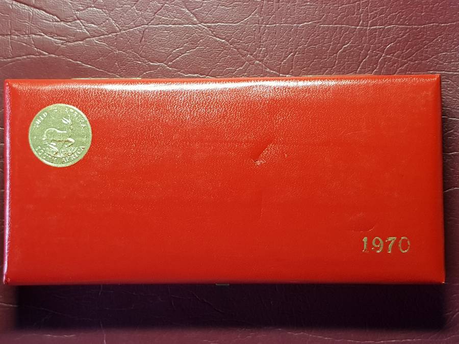Empty 1970 SAM Long Proof Coin Box