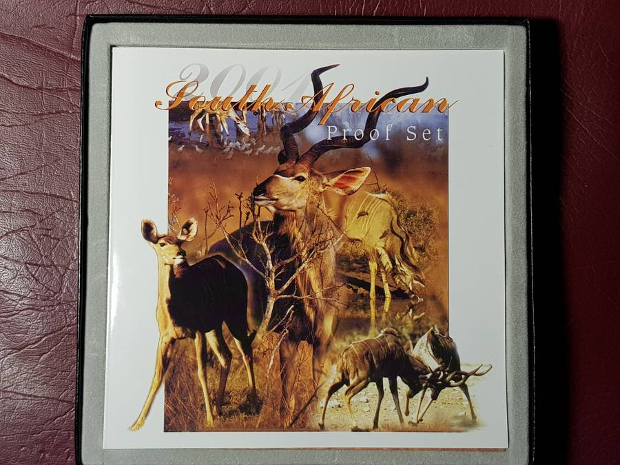 2001 RSA Proof Coin Set Capsuled In Original SAM Box