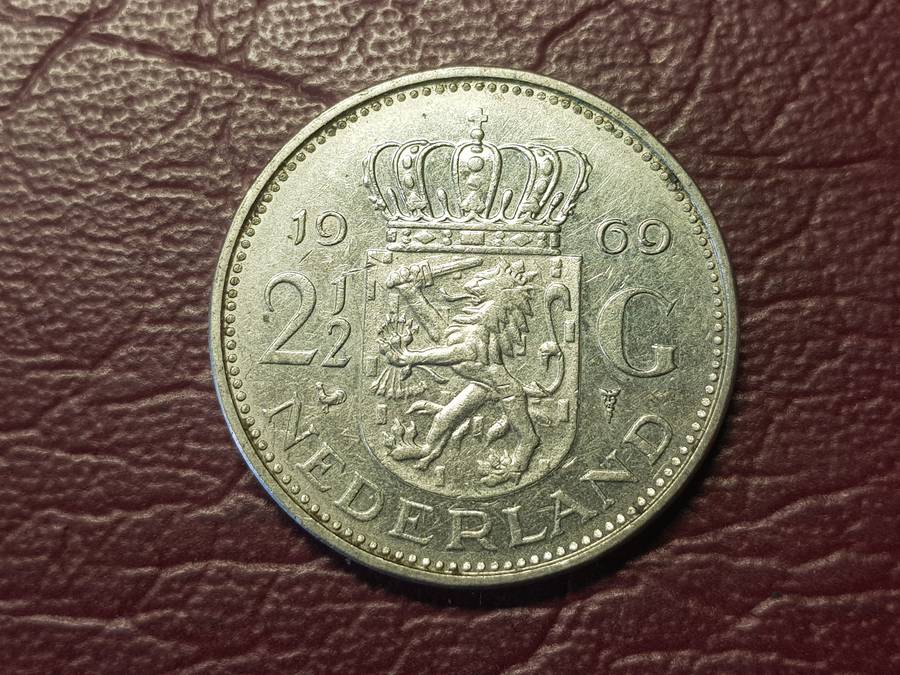 1969 Nederland 2½ Gulden - Juliana