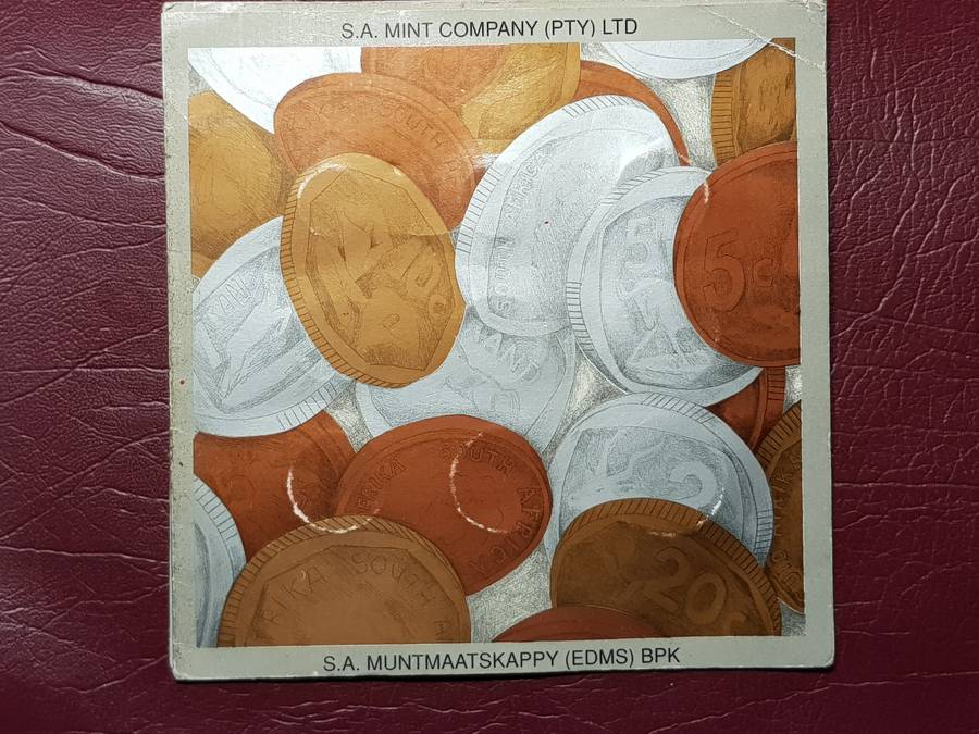 RSA Mint New Coins Series 1989 Pattern Pieces In Original Folder