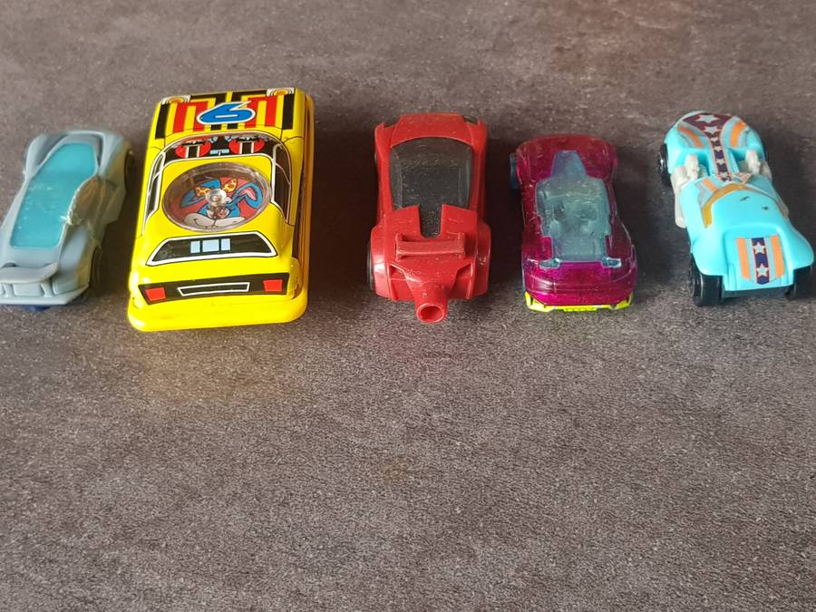 A Lot Of 5 Model Cars