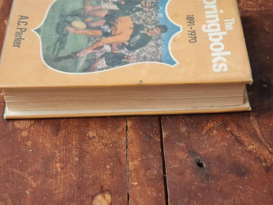 THE SPRINGBOKS 1891 - 1970 BY A.C. PARKER. [364 PAGES]