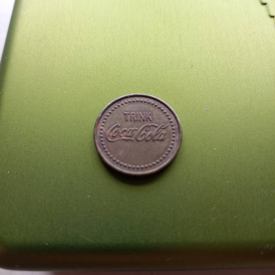 Coca-Cola vending Token German.