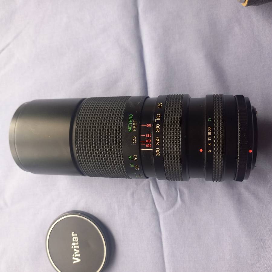 Vintage Vivitar Camera lens