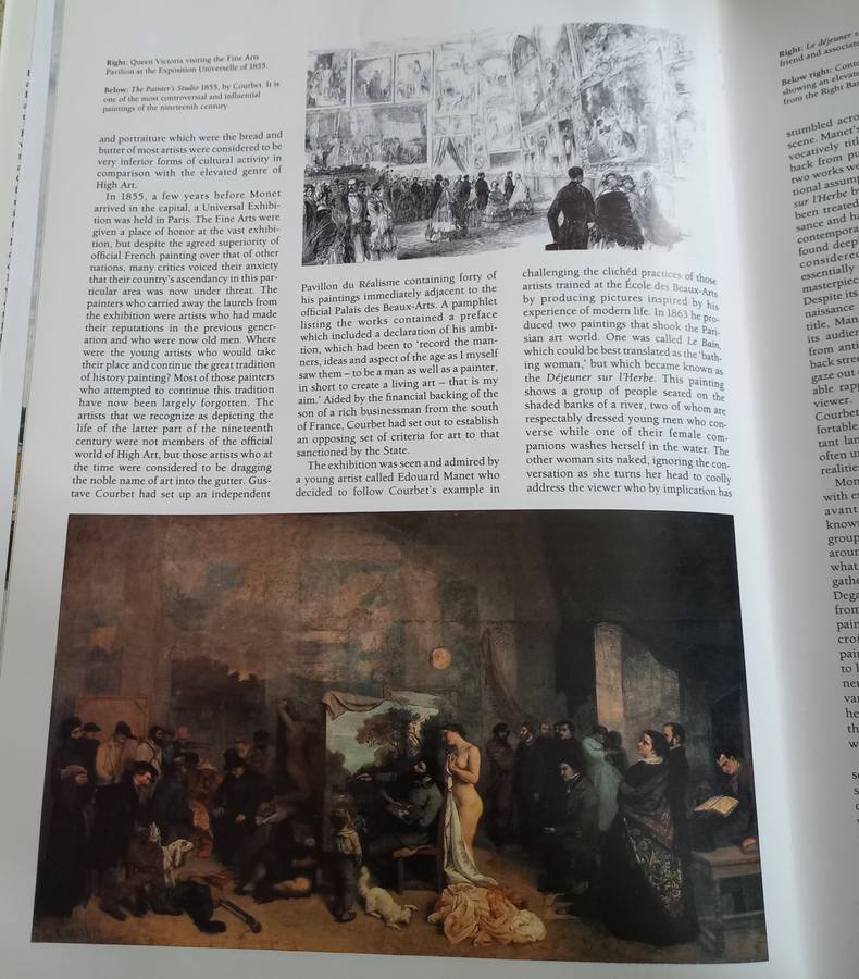 Monet by Michael Howard Vintage 1980's book