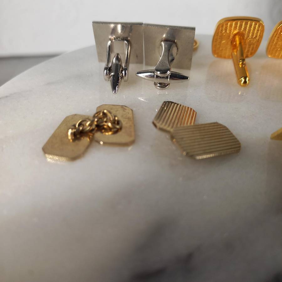 Cufflink collection -