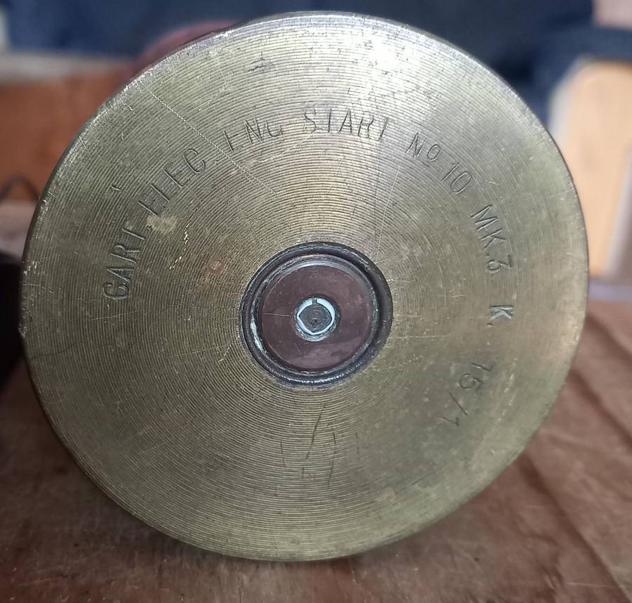 Buccanneer/ Canberra starting blank / Cap for Jet engine SAAF