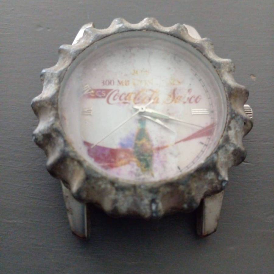 Rare highly collectible Coca Cola Bottle Cap Themed Watch