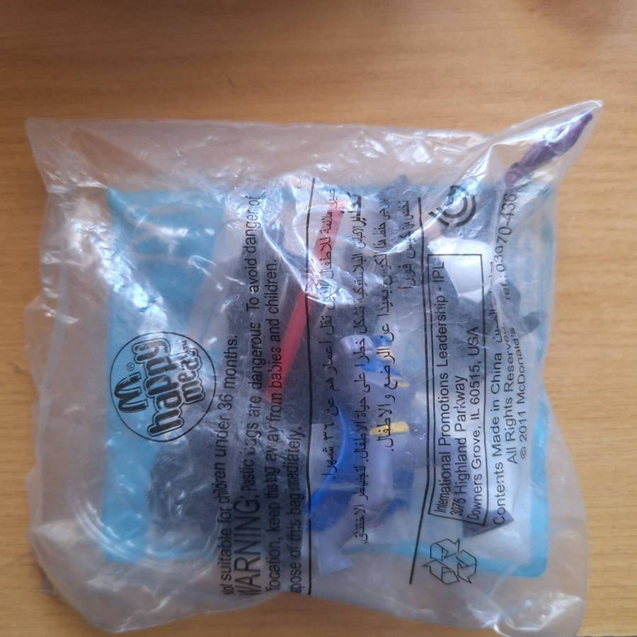 Mcdonlds Batman, The Penguin  and Batmobile toys