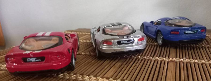 Special Listing for TraSab  Only  DODGE Viper  P/ Back  D/Cast Toy   Combo 1/32 New    Reduced