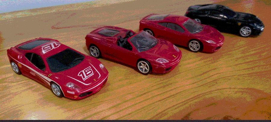 Ferrari Quad Combo Models- Buy 3 & get the Fourth Free   Sc 1/38  T Make  V Power