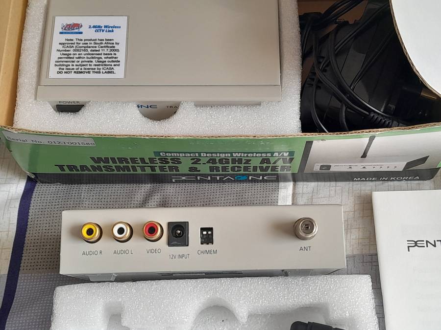 Pentaone transmitter and reciever