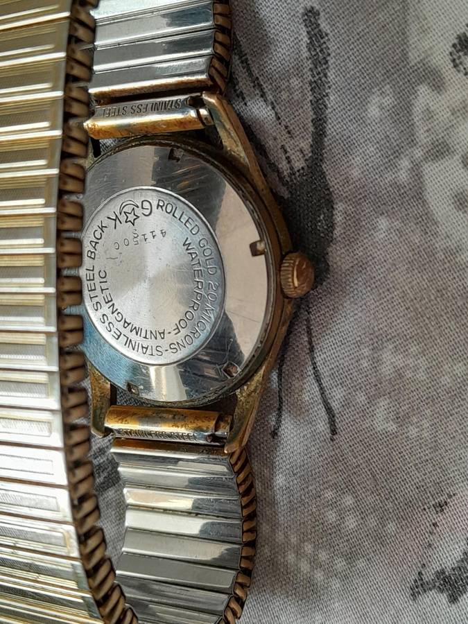 Zentra Automatic  22 Rubies  Rolled gold