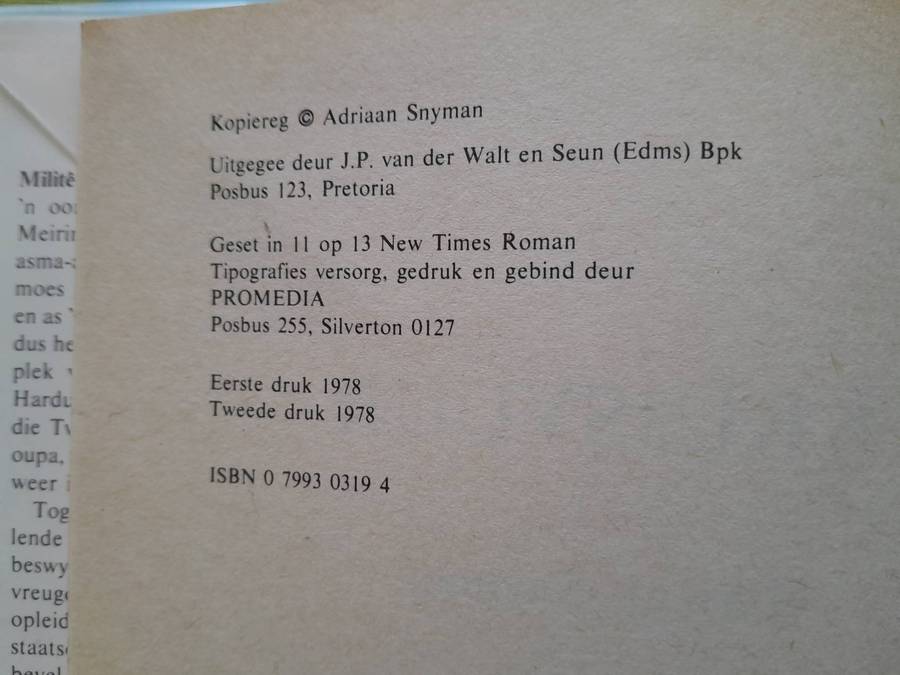 Kruisvuur - Adriaan Snyman