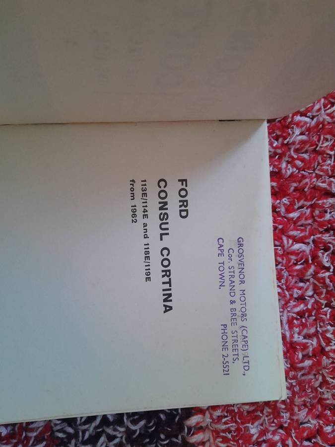 Ford Consul  Cortina