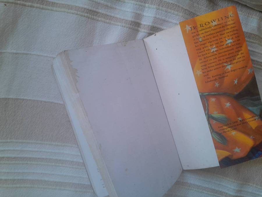 Harry Potter Philophers stone + Harry Potter die Towenaar se Steen