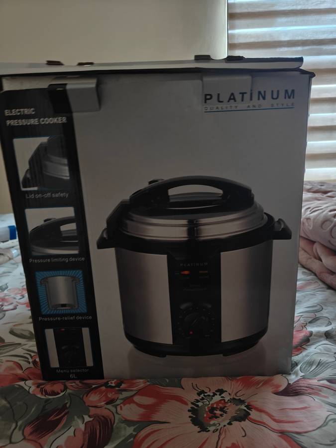 Platinum electric pressure cooker