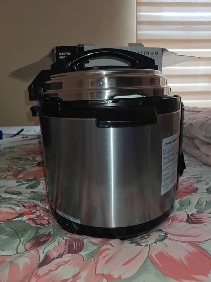 Platinum electric pressure cooker