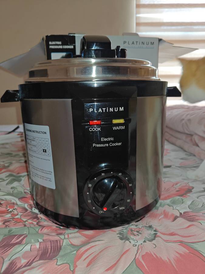 Platinum electric pressure cooker