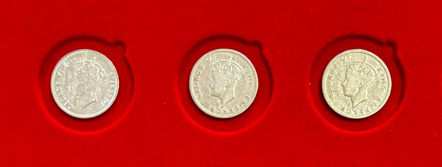 Higher Grade S. Rhodesia Silver Shillings (37, 39, 40) - BID PER COIN