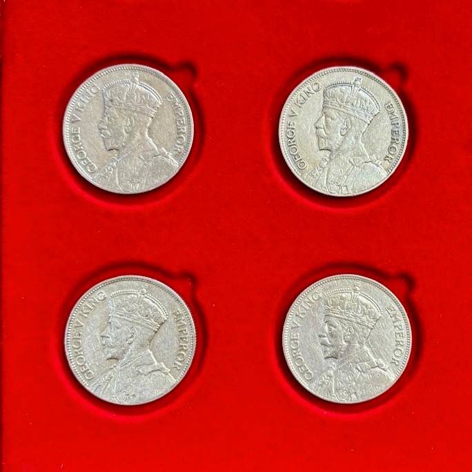 Variety of Collectable S. Rhodesia Silver Two Shillings (32, 34, 35, 36) - BID PER COIN