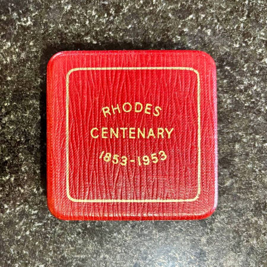 Rare Rhodesia 1953 Proof Silver Crown (5s), in Original Packaging.