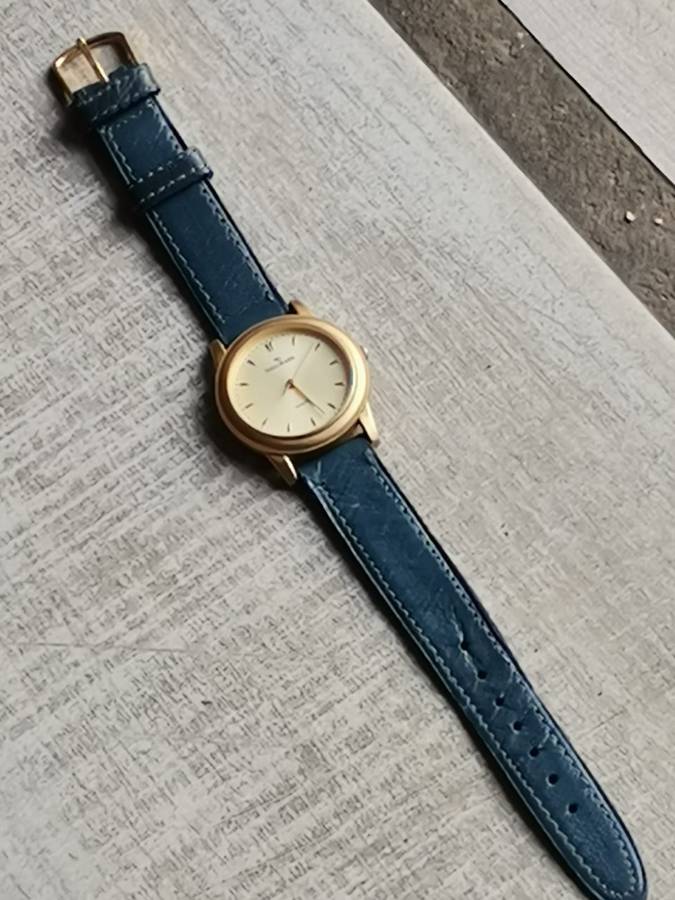 STUNNING ELEGANT LADIES GOLD HALLMARK WATCH IN EXCELLENT WORKING CONDITION