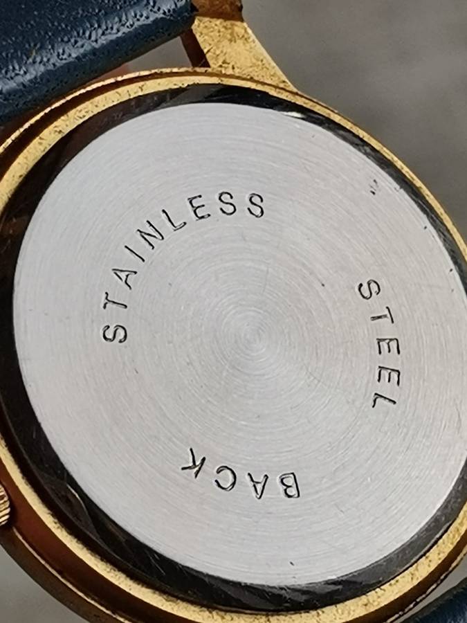 STUNNING ELEGANT LADIES GOLD HALLMARK WATCH IN EXCELLENT WORKING CONDITION