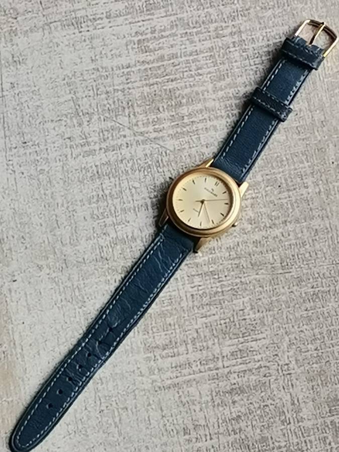 STUNNING ELEGANT LADIES GOLD HALLMARK WATCH IN EXCELLENT WORKING CONDITION