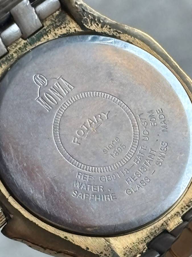 MENS VINTAGE ROTARY MONZA GOLD PLATED WATCH IN EXCELLENT WORKING CONDITION