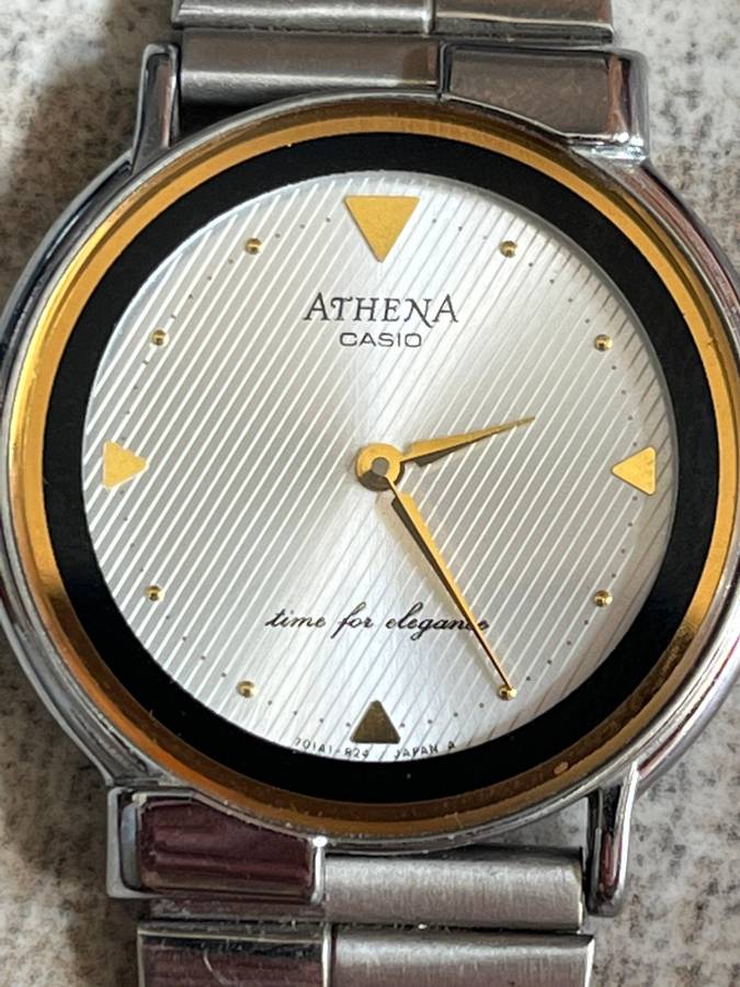 STUNNING CASIO ATHENA LADIES WATCH IN EXCELLENT WORKING CONDITION