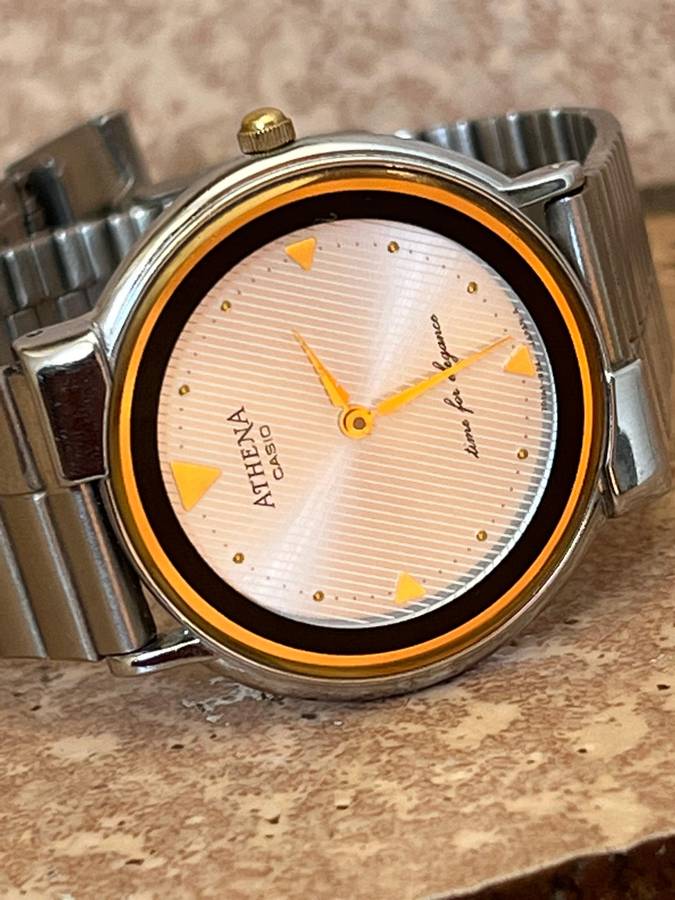 STUNNING CASIO ATHENA LADIES WATCH IN EXCELLENT WORKING CONDITION