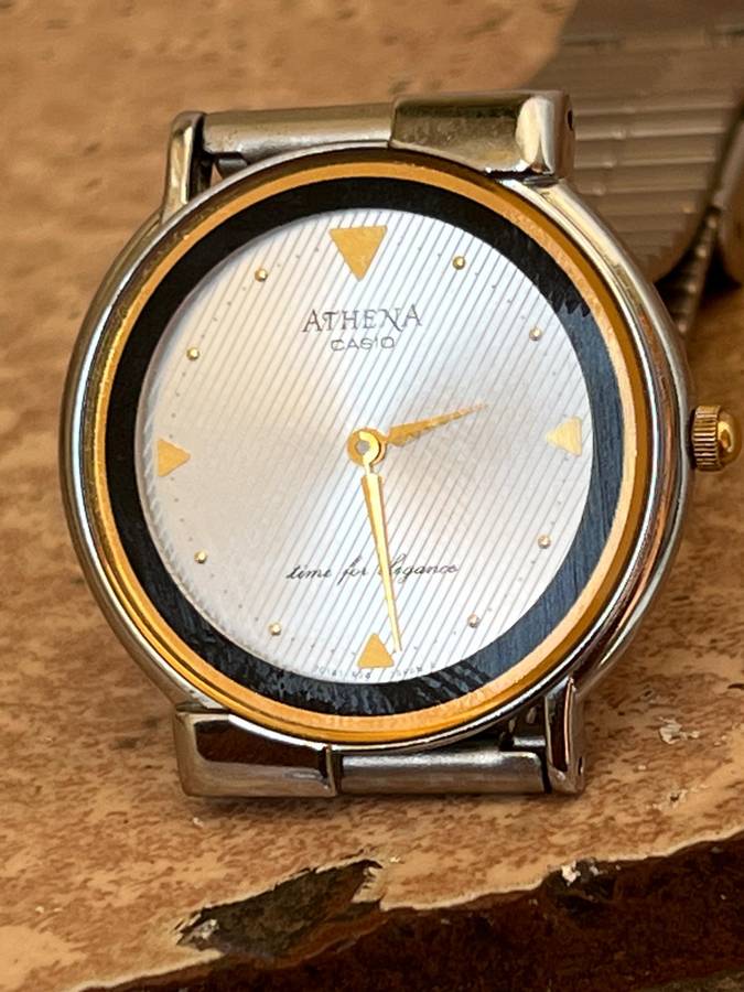 STUNNING CASIO ATHENA LADIES WATCH IN EXCELLENT WORKING CONDITION