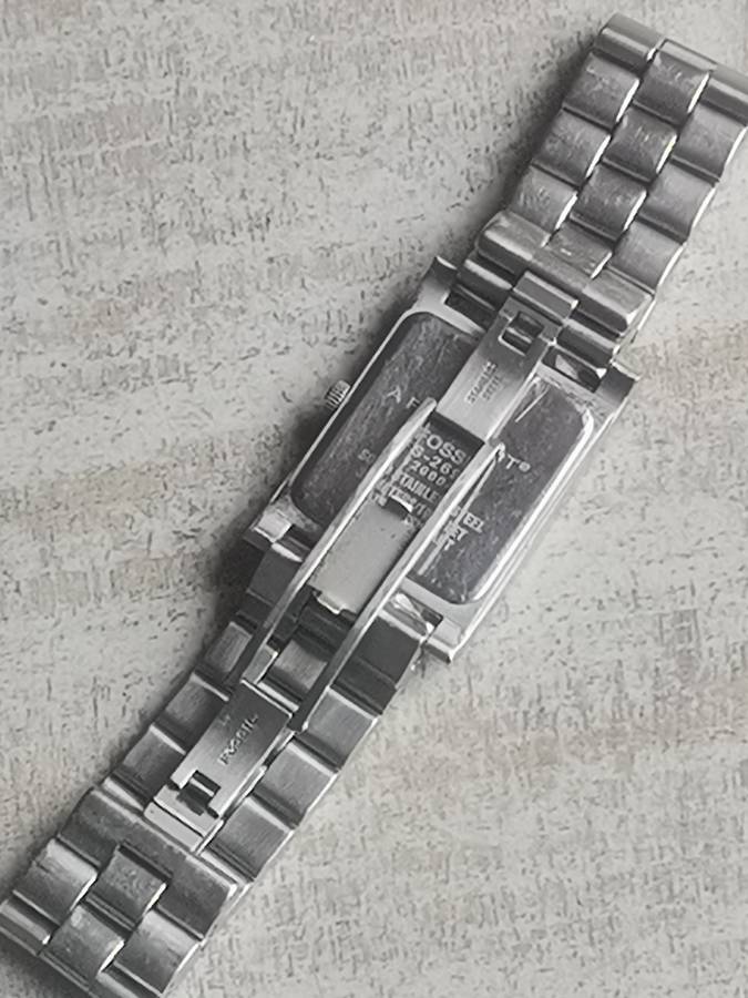 MENS FOSSIL STEEL ARKITEKT WATCH IN EXCELLENT WORKING CONDITION