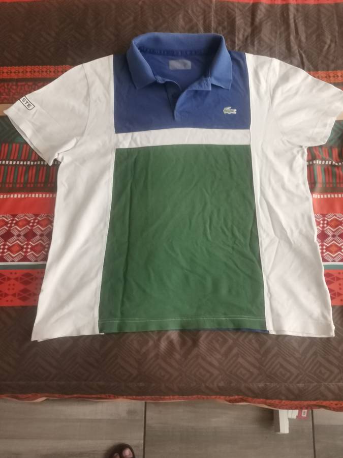 MENS ORIGINAL LACOSTE SPORT SHIRT SIZE LARGE