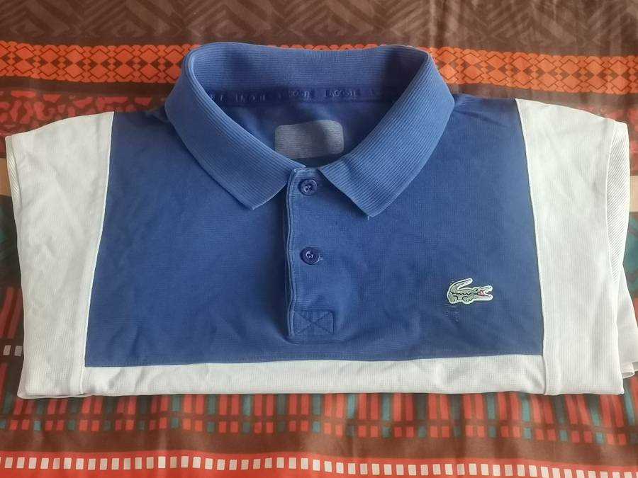 MENS ORIGINAL LACOSTE SPORT SHIRT SIZE LARGE
