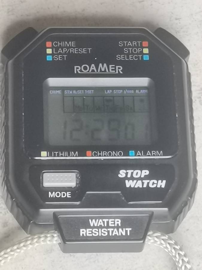 HUGE 73MM ROAMER STOPWATCH IN EXCELLENT WORKING CONDITION