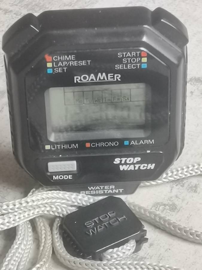 HUGE 73MM ROAMER STOPWATCH IN EXCELLENT WORKING CONDITION