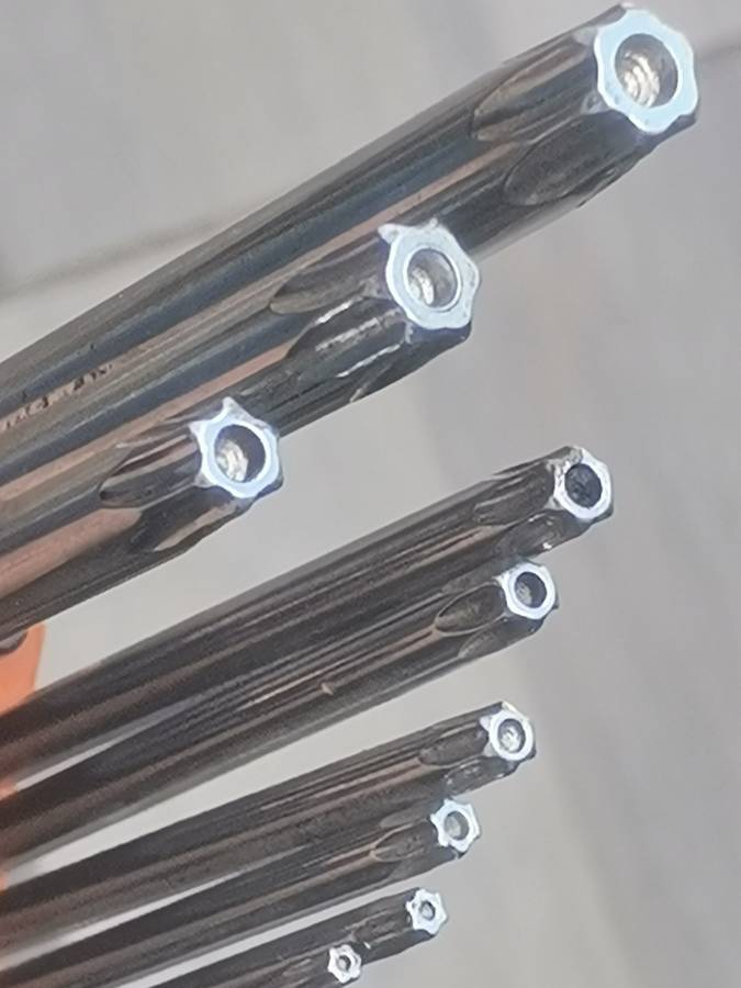 NEW SHIND 9 PIECE SPLINE/WRENCH SET