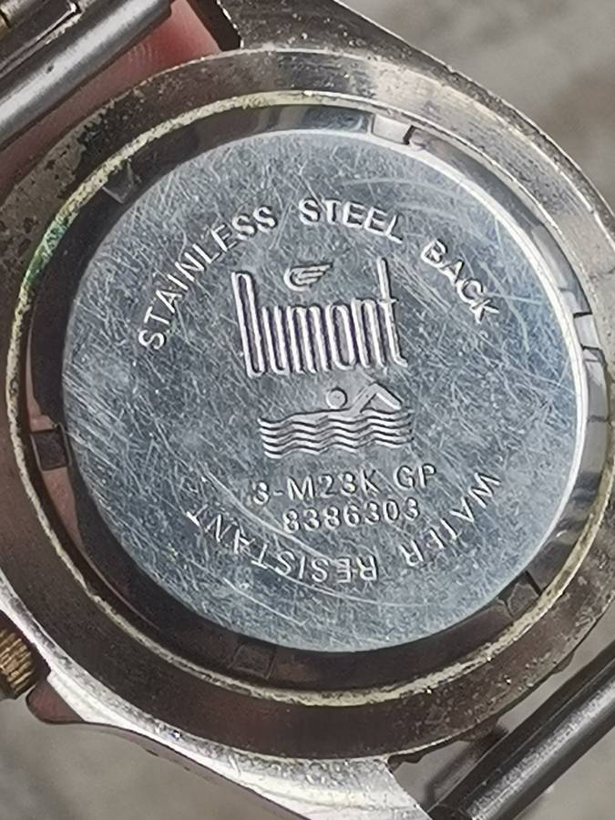 MENS DUMONT 200M WATCH WITH ROTATING BEZEL IN EXCELLENT WORKING