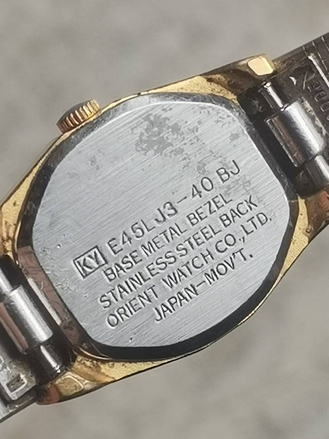 LADIES SEIKO AND ORIENT WATCH SET BOTH IN EXCELLENT WORKING CONDITION - BIDDING FOR BOTH